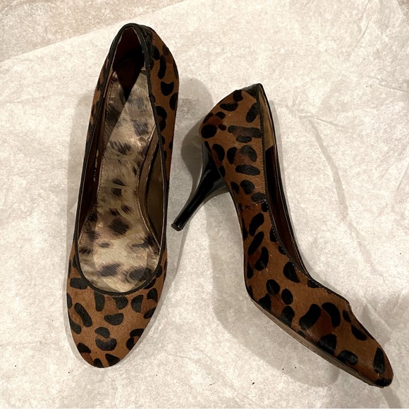 Sam Edelman leopard low heels - Picture 1 of 2